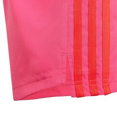 Šorti meitenēm Adidas H36821, rozā цена и информация | Шорты из футера с поясом на резинке для девочек Gulliver, разноцветные | 220.lv