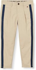 Bikses zēniem Chino Tommy Hilfiger KB0KB05594RBV, bēša cena un informācija | Bikses zēniem | 220.lv