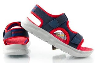 Sandales zēniem Skechers 400042L/NVRD, zilas cena un informācija | Bērnu sandales | 220.lv
