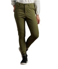 Bikses sievietēm Superdry W7010017A 6SY, zaļas цена и информация | Женские брюки | 220.lv