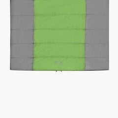 Dubults guļammaiss Nils Camp NC2011, 190x150 cm, zaļš/pelēks цена и информация | Спальные мешки | 220.lv