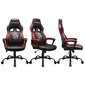 Spēļu krēsls Subsonic SA5642-IM1, melns/sarkans cena un informācija | Biroja krēsli | 220.lv