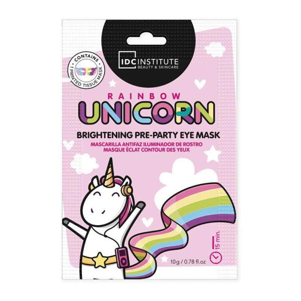 Izgaismojoša acu zonas maska IDC Institute Unicorn Pre-Party, 10 g цена и информация | Sejas maskas, acu maskas | 220.lv