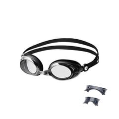Peldēšanas brilles Nils Aqua NQG500AF, melnas цена и информация | Очки для плавания | 220.lv