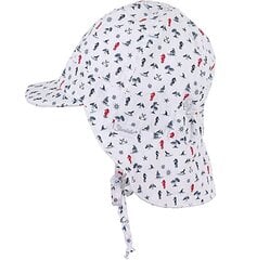 Cepure mazuļiem Sterntaler 1602034500, balta цена и информация | Шапки, перчатки, шарфики для новорожденных | 220.lv