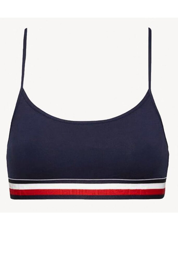 Tommy Hilfiger sporta krūšturis sievietēm Bralette UW0UW00425, zils cena un informācija | Krūšturi | 220.lv