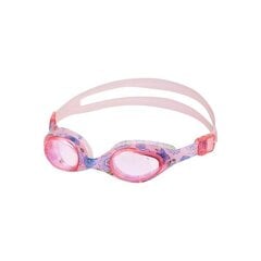 Peldēšanas brilles Nils Aqua Pink Flowers Junior NQG170FAF, rozā cena un informācija | Peldēšanas brilles | 220.lv