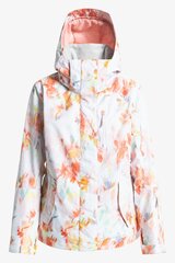 Slēpošanas jaka sievietēm Roxy Jetty Insulated ERJTJ03354, balta cena un informācija | Slēpošanas apģērbs | 220.lv