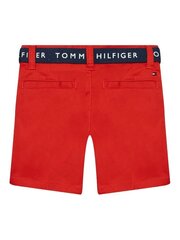 Šorti zēniem Tommy Hilfiger KB0KB07399 XNL, sarkani цена и информация | Zēnu šorti | 220.lv