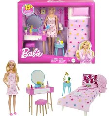 Mattel Барби: спальня с куклой (HPT55) цена и информация | Игрушки для девочек | 220.lv