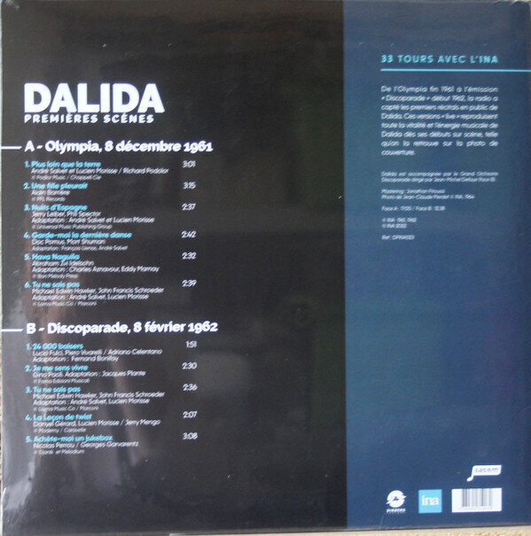 Vinila plate, Dalida, Premières Scènes cena un informācija | Vinila plates, CD, DVD | 220.lv