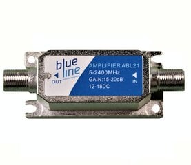 Антенный усилитель ABL21 Blue Line 5-2400 МГц 15-20 дБ цена и информация | Антенны и принадлежности  | 220.lv