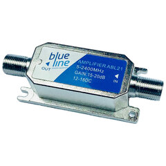 Антенный усилитель ABL21 Blue Line 5-2400 МГц 15-20 дБ цена и информация | Антенны и принадлежности  | 220.lv