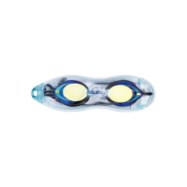 Peldēšanas brilles Nils Aqua Racing NQG230MAF, melnas/dažādu krāsu cena un informācija | Peldēšanas brilles | 220.lv