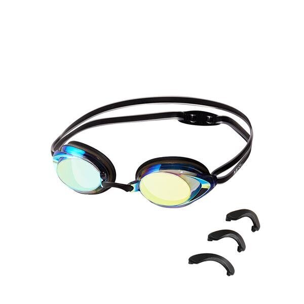 Peldēšanas brilles Nils Aqua Racing NQG230MAF, melnas/dažādu krāsu cena un informācija | Peldēšanas brilles | 220.lv