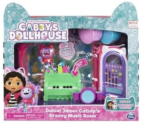 Spin Master Gabbys Dollhouse: Daniel James Catnip Groovy mūzikas istaba - mūzikas Deluxe klases numurs (6065830) cena un informācija | Rotaļlietas meitenēm | 220.lv