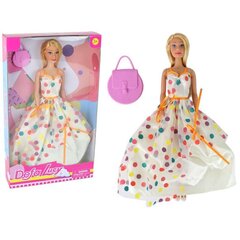 Lelle ar baltu kleitu Defa Lūsija cena un informācija | Rotaļlietas meitenēm | 220.lv