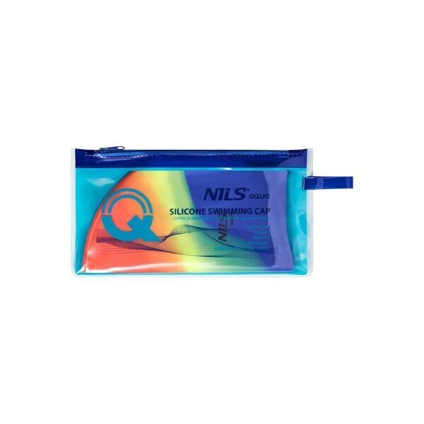 Peldcepure Nils Aqua NQC Multicolor M04, dažādu krāsu cena un informācija | Peldcepures | 220.lv