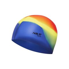 Peldcepure Nils Aqua NQC Multicolor M04, dažādu krāsu цена и информация | Шапочки для плавания | 220.lv