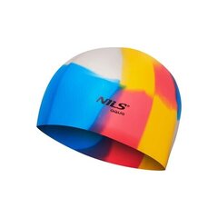 Peldcepure Nils Aqua NQC Multicolor M10, dažādu krāsu цена и информация | Шапочки для плавания | 220.lv