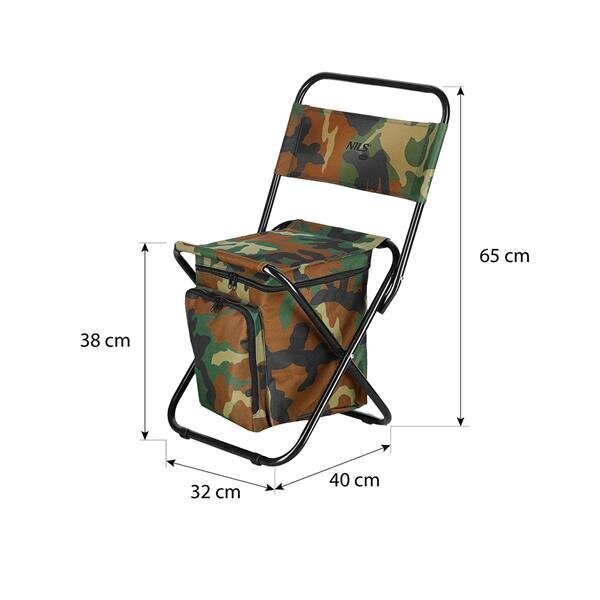 Kempinga krēsls Nils Camp NC3012, dažādu krāsu cena un informācija |  Tūrisma mēbeles | 220.lv