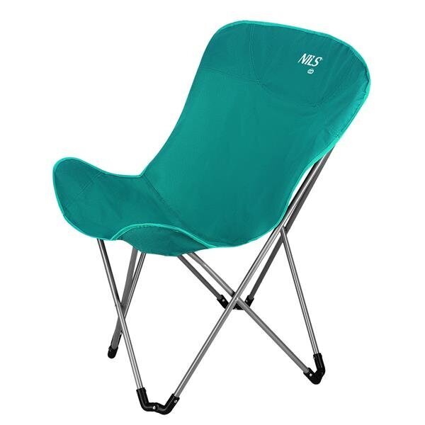 Kempinga krēsls Nils Camp NC3051, 63x74 cm, zaļš cena un informācija |  Tūrisma mēbeles | 220.lv