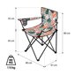 Kempinga krēsls Nils Camp NC1625, dažādu krāsu cena un informācija |  Tūrisma mēbeles | 220.lv