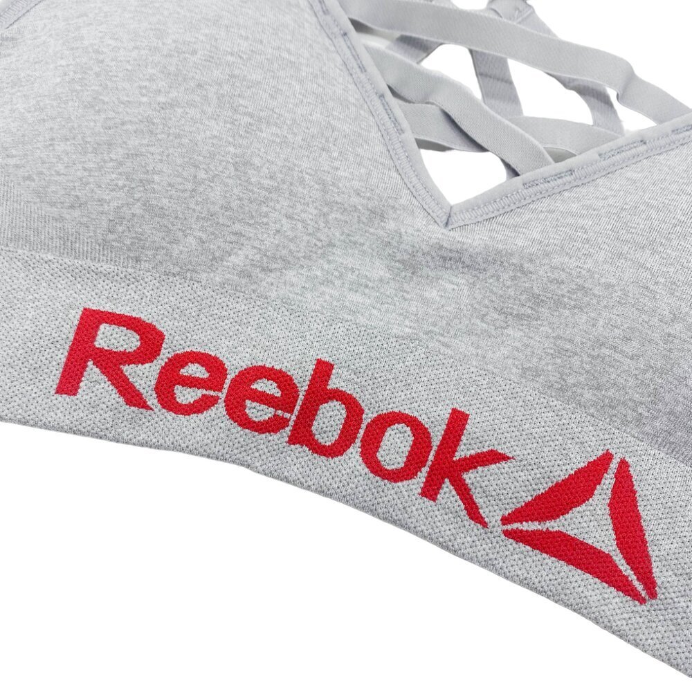 Reebok krūšturis sievietēm U4F9346, pelēks цена и информация | Krūšturi | 220.lv