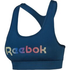 Reebok sporta krūšturis sievietēm U4F9761, zils цена и информация | Бюстгальтеры | 220.lv