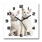 Stikla Pulkstenis Balti kaķi cena un informācija | Pulksteņi | 220.lv