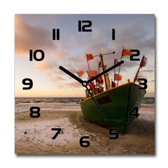 Stikla Pulkstenis Makšķernieku laivu pludmale цена и информация | Часы | 220.lv
