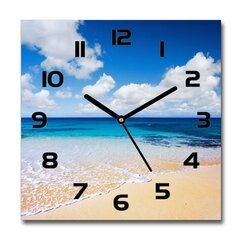 Stikla Pulkstenis Mierīga jūra цена и информация | Часы | 220.lv