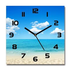 Stikla Pulkstenis Paradīzes pludmale cena un informācija | Pulksteņi | 220.lv