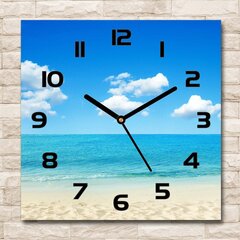 Stikla Pulkstenis Paradīzes pludmale cena un informācija | Pulksteņi | 220.lv