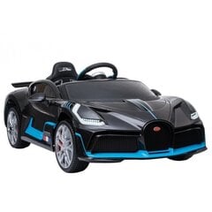 Bugatti Divo Black Painted vienvietīgs bērnu elektroauto цена и информация | Электромобили для детей | 220.lv