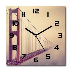 Stikla Pulkstenis Sanfrancisko tilts цена и информация | Часы | 220.lv