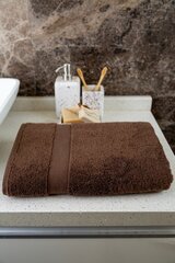 Vonios rankšluostis Luxe - Dark Brown (70 x 140) цена и информация | Полотенца | 220.lv