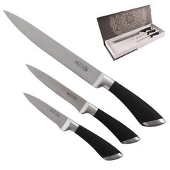 Набор ножей GRANITE BROWN 3шт - Банкетный цена и информация | Ножи и аксессуары для них | 220.lv