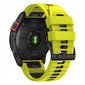 Tech-Protect Garmin Fenix 7X / 6X Pro / 6X / 5X Plus / 3HR / 5X / 3 laima melns цена и информация | Viedpulksteņu un viedo aproču aksesuāri | 220.lv