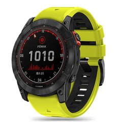 Tech-Protect Garmin Fenix 7X / 6X Pro / 6X / 5X Plus / 3HR / 5X / 3 laima melns cena un informācija | Viedpulksteņu un viedo aproču aksesuāri | 220.lv