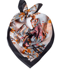 Вуаль нежного элегантного шарфа, украшенного красивым узором 17913-uniw цена и информация | <p>Тапочки женские</p>
 | 220.lv