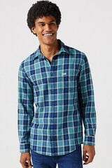Krekls vīriešiem Wrangler 112350492, zils цена и информация | Мужские рубашки | 220.lv