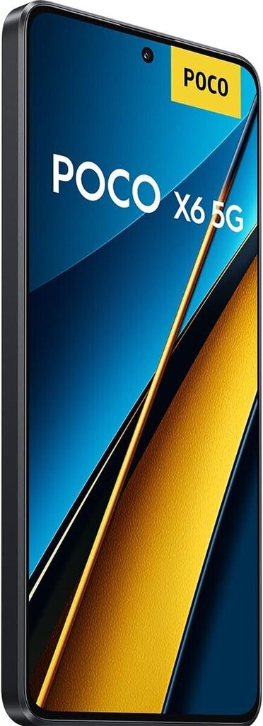 Poco X6 5G 12/256GB Black цена и информация | Mobilie telefoni | 220.lv