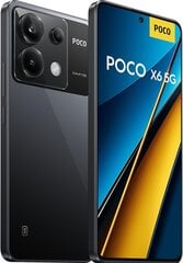 Xiaomi Poco X6 5G 12/256GB Black цена и информация | Мобильные телефоны | 220.lv