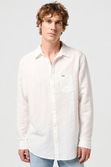 Льняная рубашка Wrangler цена и информация | Мужские рубашки | 220.lv