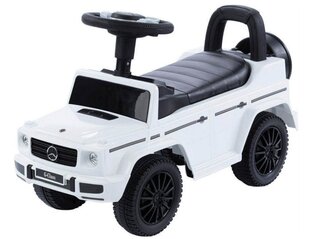 Stumjamā bērnu automašīna Mercedes, balta cena un informācija | Rotaļlietas zīdaiņiem | 220.lv