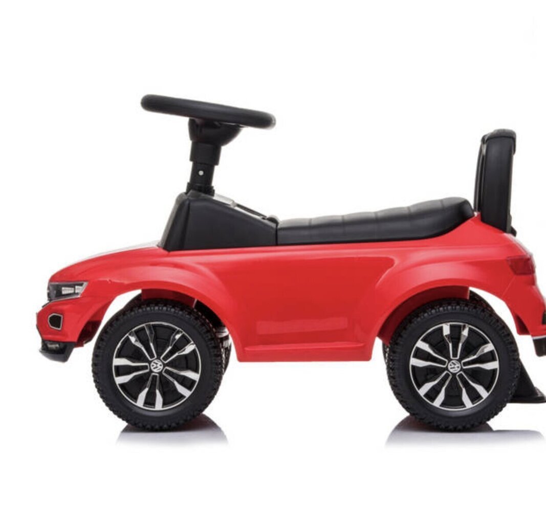 Stumjamā bērnu automašīna Volkswagen T-Rock, sarkana cena un informācija | Rotaļlietas zīdaiņiem | 220.lv