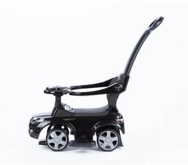 Детская машинка-коляска с ручкой Rider, черная цена и информация | Игрушки для малышей | 220.lv