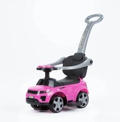 Stumjamā bērnu automašīna ar rokturi Rider, rozā cena un informācija | Rotaļlietas zīdaiņiem | 220.lv