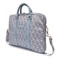 Guess Torba GUCB15HGCFSEB 16" niebieski|blue GCube Stripes GUCB15HGCFSEB cena un informācija | Somas portatīvajiem datoriem | 220.lv